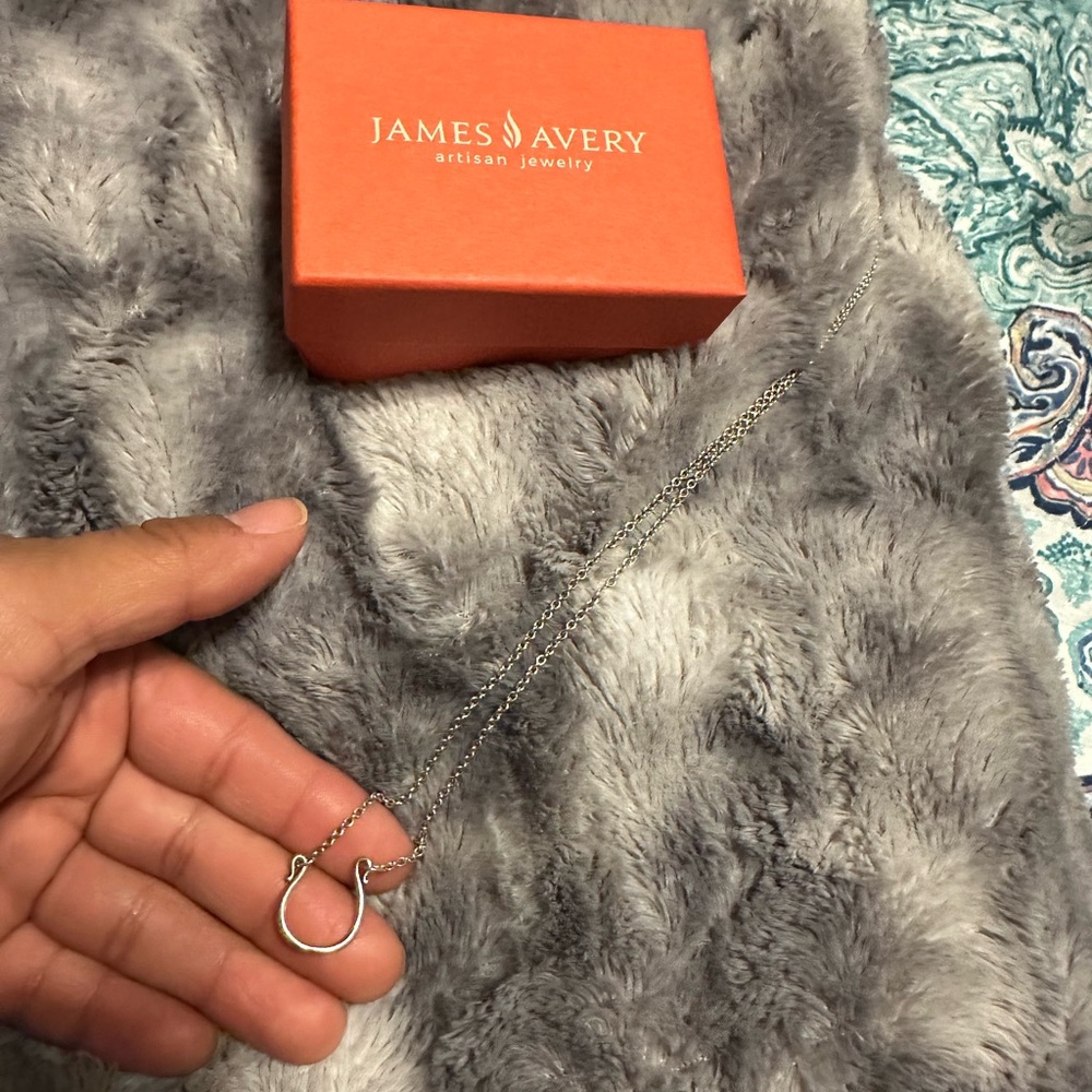 James Avery Changeable Charm Necklace 16”